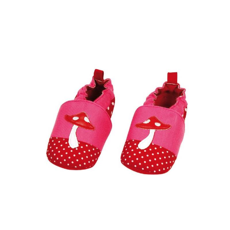 maximo Hausschuhe Lauflernschuhe Mädchen Pilz von maximo