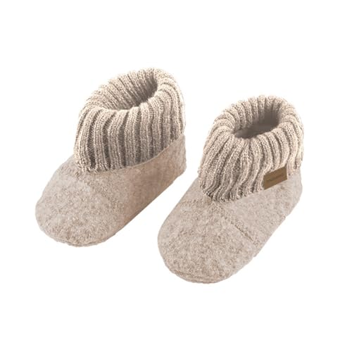 maximo Hüttenschuhe Anti-Rutsch-Sohle, Label Wollfleece von maximo