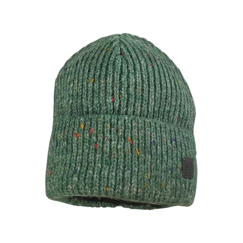maximo Kids-Beanie, Effektgarn Jerseyfutter, breiter Umschlag Made in Germany von maximo
