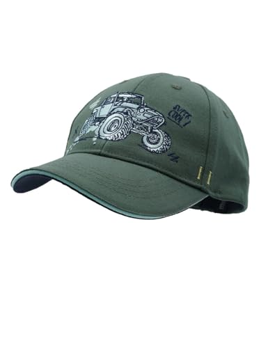 maximo Kids Boy-Cap, monstertruck Klettverschluss 49/-51 Chive/fair Aqua von maximo