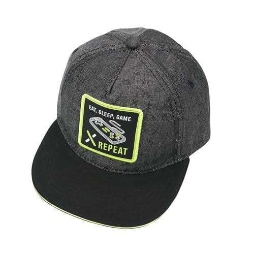 maximo Kids Boy-Cap Repeat Snap-Back Verschluss 51/-53 Carbon von maximo