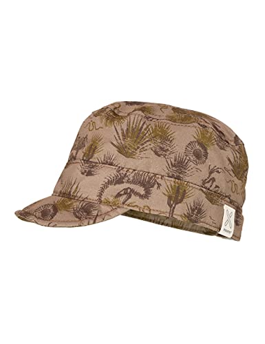 maximo Kids Boy-Tellercap, Motiv Palme, felsen-dunkeloliv, Made in Germany (as3, Numeric, Numeric_53) von maximo