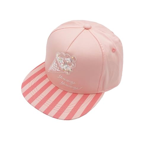 maximo Kids Girl-Cap, Ice Cone Interactive Patch, snap Back Verschluß 51/-53 Candy Peach von maximo