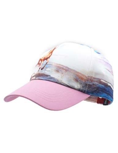 maximo Kids Girl-Cap, Running Horse Metallverschluß, mit recyceltem Polyester 55/-57 Beere/Multicolor von maximo