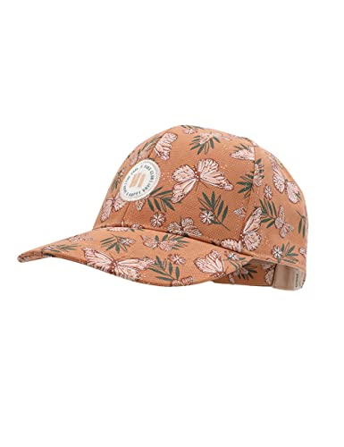 maximo Kids Girl-Cap Allover Butterfly, Klettverschluß 49/-51 Bernstein/Multicolor von maximo