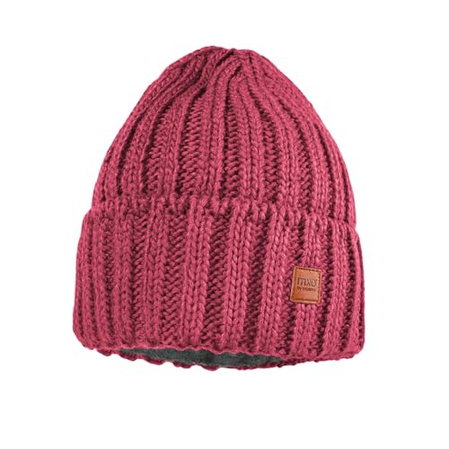 maximo Kids-Mütze, Formstrick, Rippe Futter Made in Germany von maximo