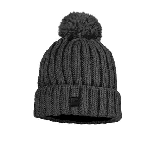 maximo Kids-Mütze, Rippe, Pompon Fleecefutter Made in Germany maximo Kids-Mütze, Rippe, Pompon Fleecefutter Made in Germany von maximo
