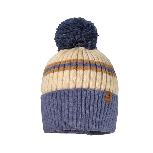 maximo Kids-Mütze, Umschlag, Pompon Futter von maximo