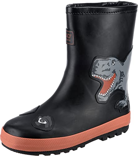 maximo Kindergummistiefel Dino Applikation, Reflex 3M, Winterfutter von maximo