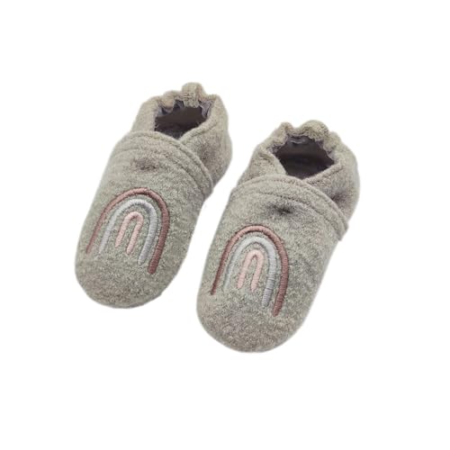 maximo Lauflernschuhe, Regenbogen Anti-Rutsch-Sohle Wollfleece von maximo