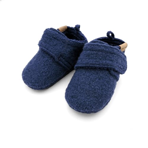 maximo Lauflernschuhe, Soft Uni Anti-Rutsch-Sohle Wollfleece von maximo