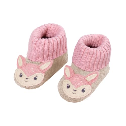 maximo Lauflernschuhe REH Anti-Rutsch-Sohle, Strickbund Wollfleece von maximo