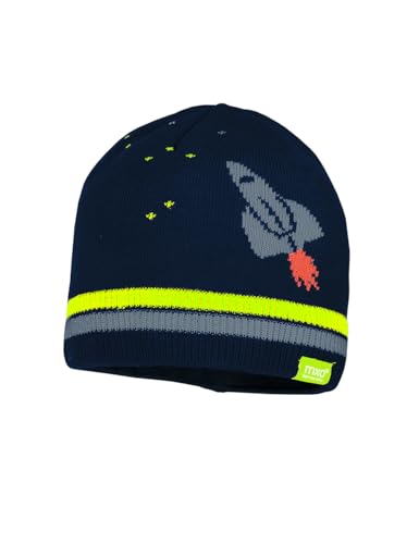 maximo MINI Boy-Mütze, randlos Jacquard, Space Made in Germany von maximo