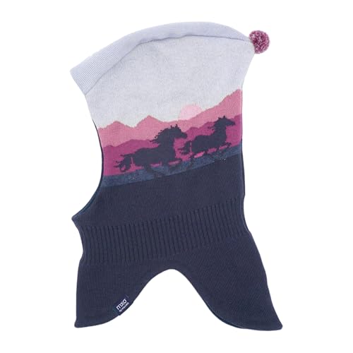 maximo MINI Girl-Schlupfmütze, Pferde Zipfel Made in Germany von maximo