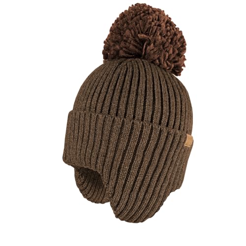 maximo MINI-Mütze, Umschlag, Pompon Ohrenteil maximo MINI-Mütze, Umschlag, Pompon Ohrenteil von maximo
