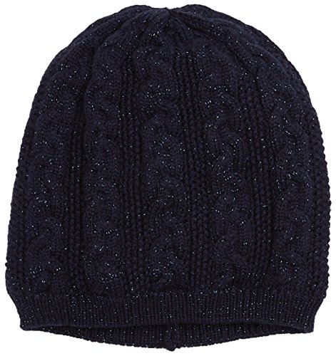 maximo Mädchen Beanie mit Lurex, dunkelblau Mütze, Blau (Navy 48), 55/57 von maximo