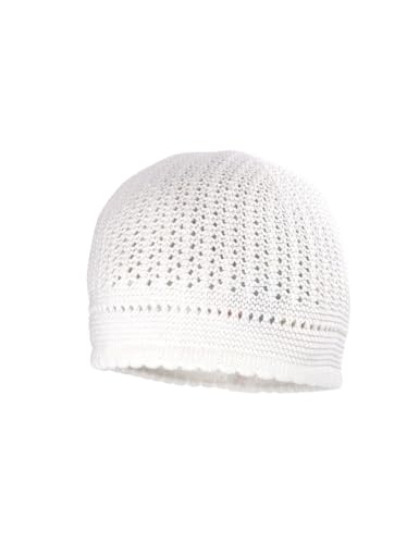 maximo Mädchen Mütze 33571 384200 in Weiss, Kleidergröße:47, Farbe:Weiss von maximo