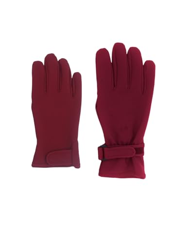 maximo Mädchen Softshell Handschuhe/Fingerhandschuhe 19103 6399 in rot, Kleidergröße:Größe 4, Farbe:rot von maximo