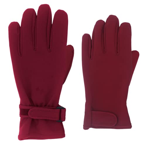 maximo Mädchen Softshell Handschuhe/Fingerhandschuhe 19103 6399 in rot, Kleidergröße:Größe 6, Farbe:rot von maximo