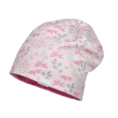 maximo Mini-Beanie, Reversible,Futter Jersey Druck/Uni, UV 50 Made in Germany Baumwolljersey von maximo