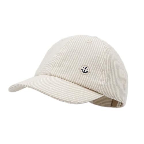 maximo Mini Boy-Cap, Little Anchor 51/-53 beige von maximo