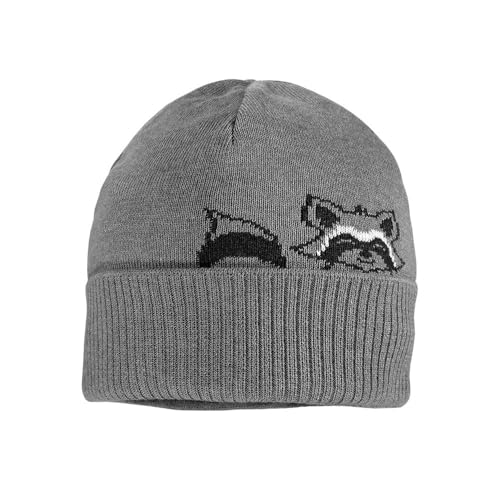 maximo Mini Boy-Mütze, Jacq. Waschbär Umschlag, Jerseyfutter Made in Germany von maximo