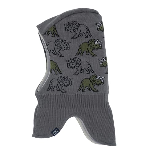 maximo Mini Boy-Schlupfmütze, Sturmhaube, Wintermütze, Schalmütze, Farbe Holzkohle, Motiv Dino, gefüttert (DE/NL/SE/PL, Numerisch, 51, Holzkohle) maximo Mini Boy-Schlupfmütze, Sturmhaube, Wintermütze, Schalmütze, Farbe Holzkohle, Motiv Dino, gefüttert (DE/NL/SE/PL, Numerisch, 51, Holzkohle) von maximo