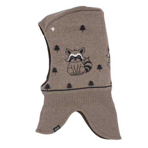maximo Mini Boy-Schlupfmütze,Waschbär Jerseyfutter Made in Germany von maximo
