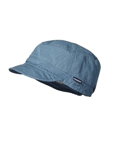 maximo Mini Boy-Tellercap, gefüttert Waschoptik Made in Germany 47 Denim Blue von maximo