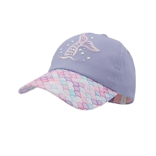 maximo Mini Girl-Cap Mermaid Klettverschluß 49/-51 hyazinthe von maximo