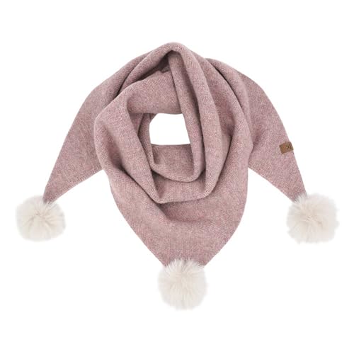 maximo Mini Mädchen Dreiecktuch Pompons in Größe 1 von maximo