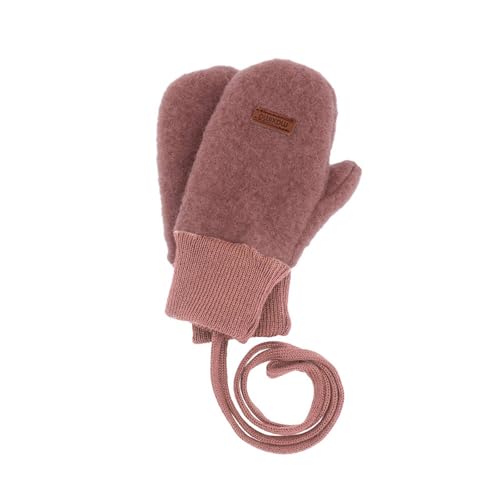maximo Mini Mädchen Wollfleece Handschuhe mit Daumen GOTS-24 - Kindermode : Baby - Mädchen von maximo