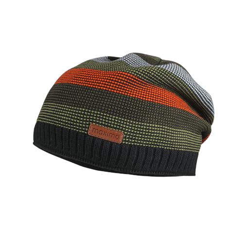 maximo Mini-Mütze randlos Blockringel LL Made in Germany von maximo