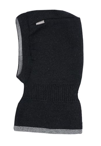 maximo Mini-Schlupfmütze Basicfarben, Reversible Made in Germany Reversible 47 mittelgraumel./carbonmel. von maximo