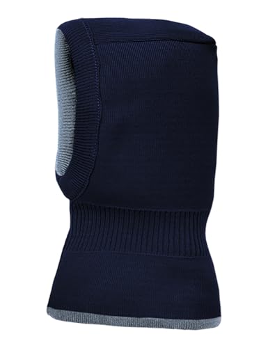 maximo Mini-Schlupfmütze Basicfarben, Reversible Made in Germany Reversible 57 Flint Stone/Dunkelmarine von maximo