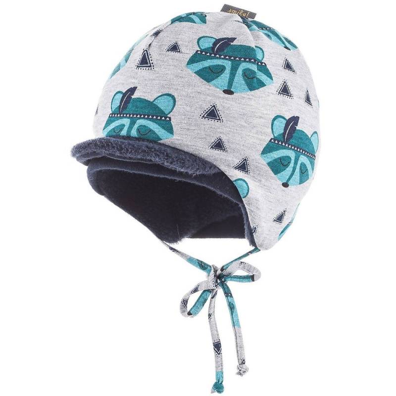 maximo Mütze Junge grau von maximo