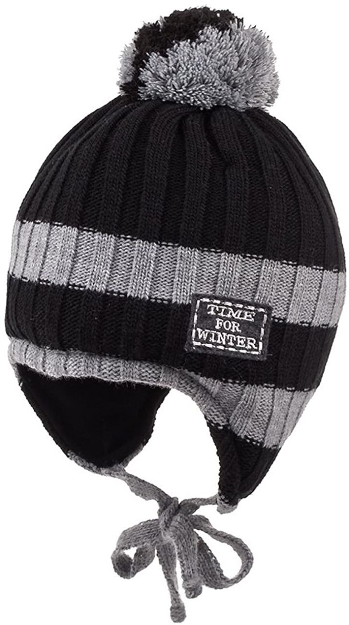 maximo Mütze Jungen mit Bommel von maximo