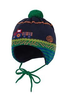 maximo Mütze Strickmütze Baby Junge Bagger von maximo