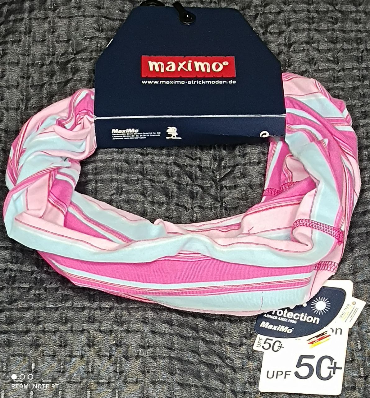 maximo Schal Loopschal Mädchen UV Schutz 50+ von maximo