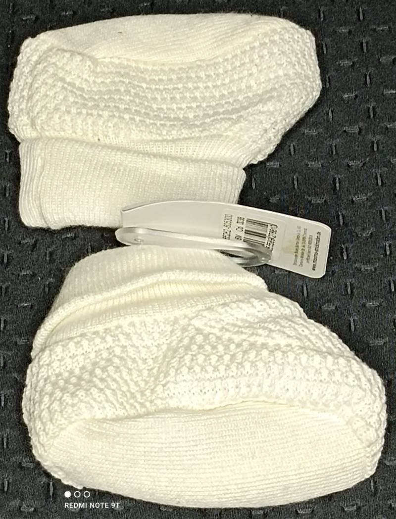 maximo Schuhe Strickschuhe Hausschuhe offwhite unisex von maximo