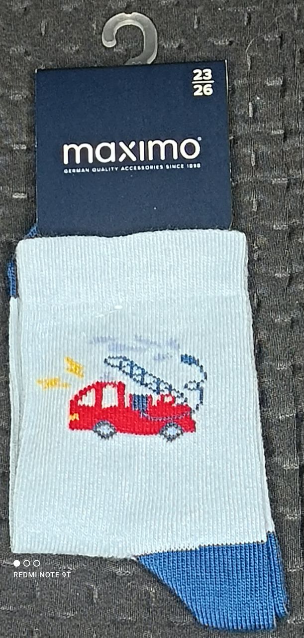 maximo Socken Strümpfe Junge hellblau von maximo