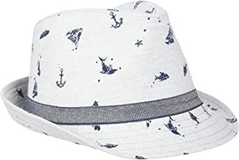 maximo Sommerhut Junge grau UV Schutz von maximo