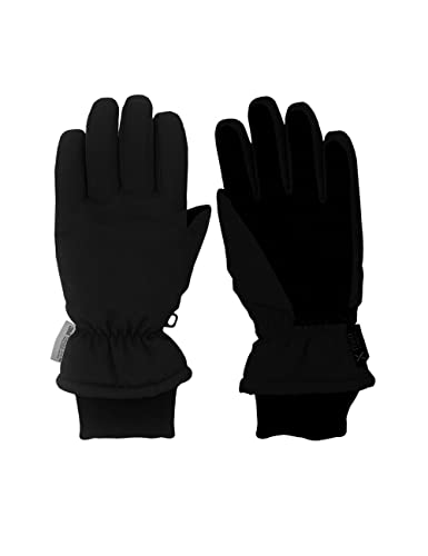 maximo Thermo Fingerhandschuhe Strickbündchen black Gr 3 (5-6 Jahre) 18103-349500 von maximo