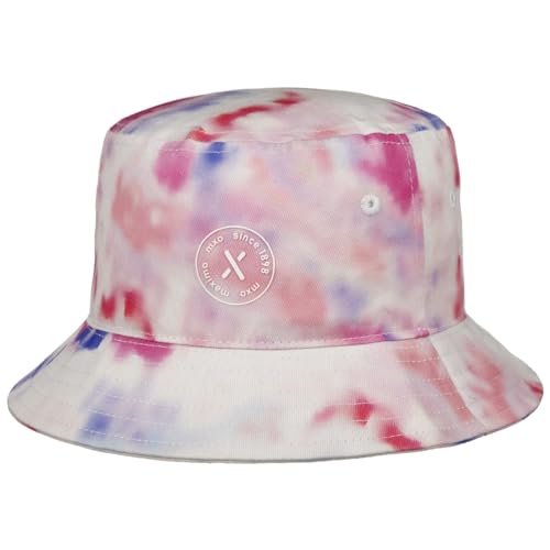 maximo Tie Dye Bucket Kinderhut Stoffhut Sommerhut Sonnenhut Fischerhut Strandhut (49 cm - pink) von maximo