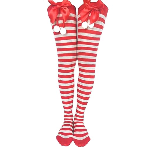 maxpo Oberschenkelhohe Socken, hohe Socken für Damen, bunt, gestreift, knielang, lange Strümpfe, Cosplay-Socken für Damen, Socken maxpo Oberschenkelhohe Socken, hohe Socken für Damen, bunt, gestreift, knielang, lange Strümpfe, Cosplay-Socken für Damen, Socken von maxpo