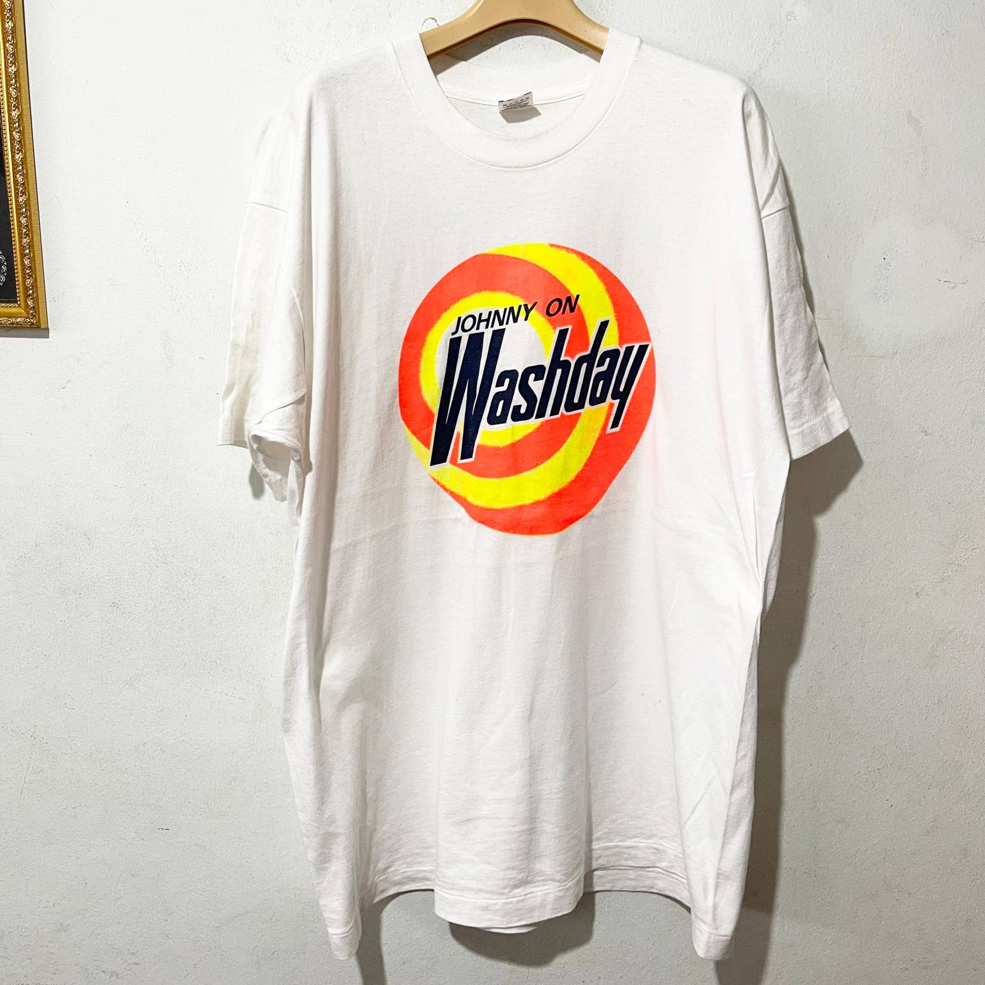 Vintage 90Er Jahre Johnny On Washday Shirt Größe Xl Rock Band T-Shirt Vintage 90Er Jahre Johnny On Washday Shirt Größe Xl Rock Band T-Shirt von maxvintageshop