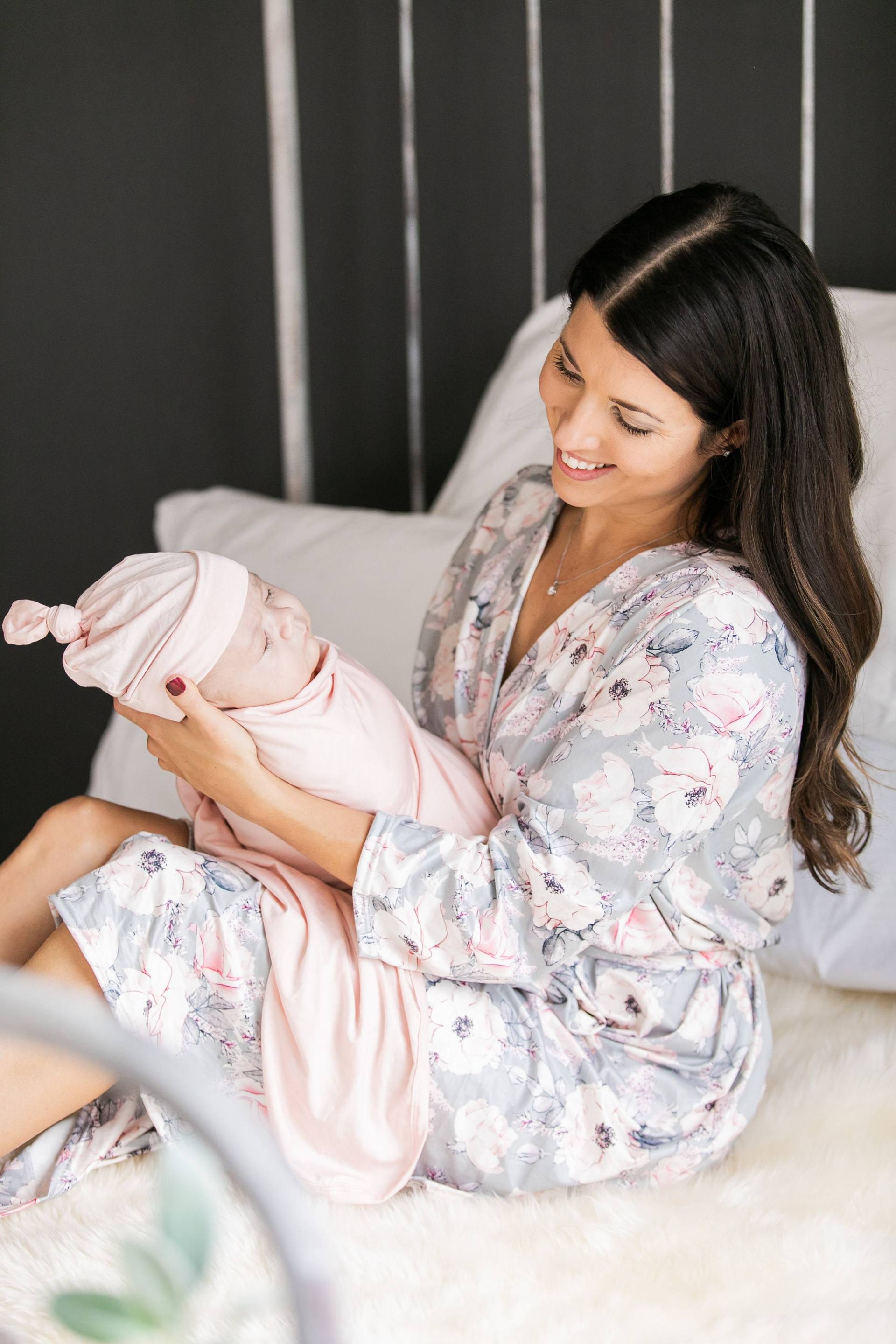 Robe Und Swaddle Set, Mama Baby, Babyparty, Mama Ich, Passende Krankenhaus Outfits, Baby Mädchen, Baby Junge, Decke, Gender Neutral von mayandjoy