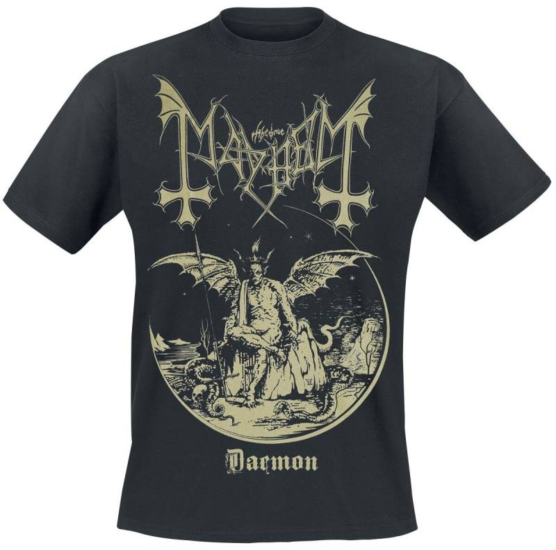 Mayhem Daemon T-Shirt schwarz in L von mayhem
