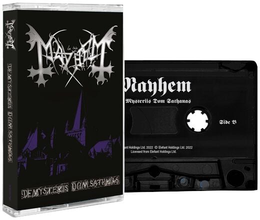 Mayhem De Mysteriis Dom Sathanas MC multicolor von mayhem