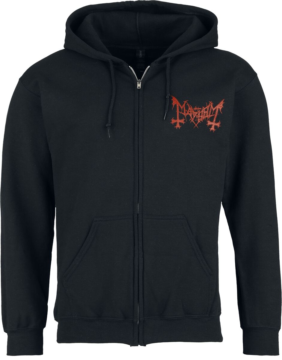 Mayhem Deathcrush Kapuzenjacke schwarz in M von mayhem
